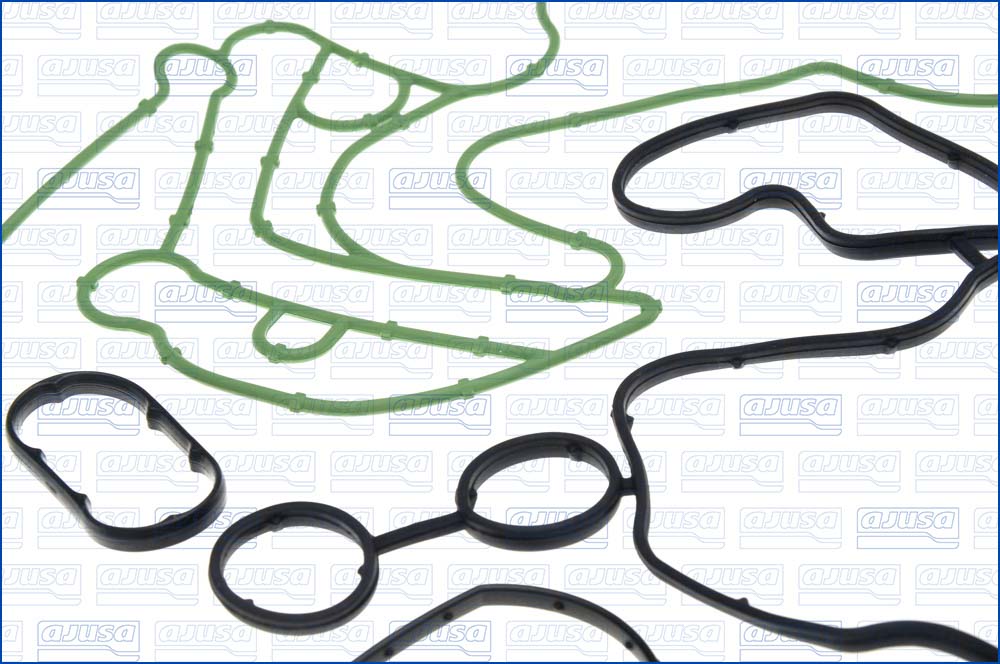 Комплект прокладок, блок-картер двигателя 54187300 AJUSA #2