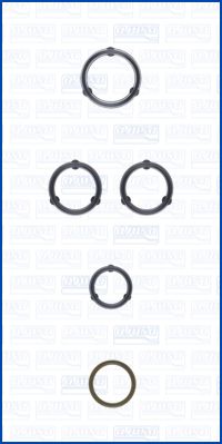 Комплект ущільнень, оливний радіатор   77005200   AJUSA